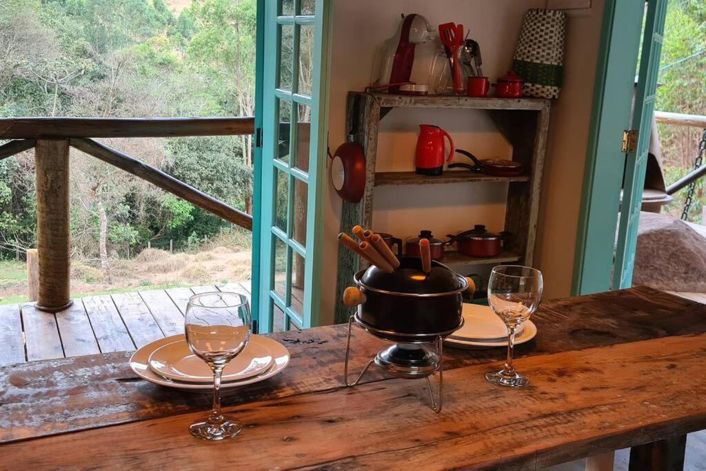 Chic Na Roca - Hospedagem Rural Nazaré Paulista Eksteriør bilde